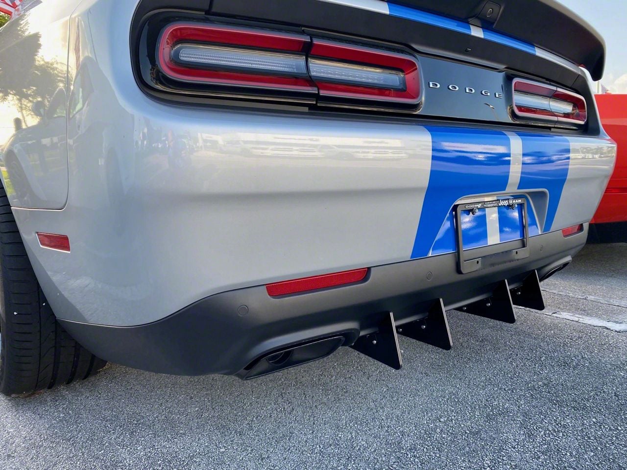V7 Rear Diffuser Kit