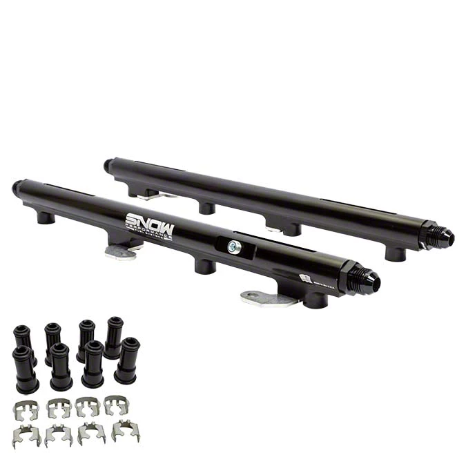 Snow Performance Billet Fuel Rail Kit for Factory Height Injectors