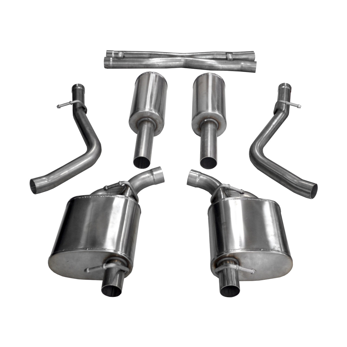 Corsa Performance Sport 2.5" Cat-Back Exhaust No Tips