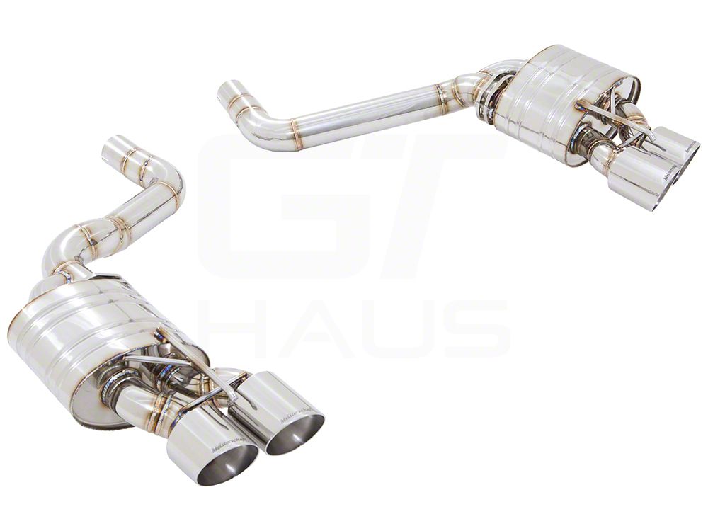 Super Racing Series GTC Axle-Back Exhaust with Quad Polished Tips