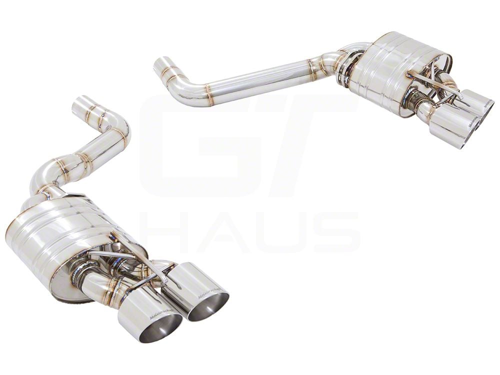 American Roar Super Racing Series GTC Axle-Back Exhaust with Quad Polished Tips
