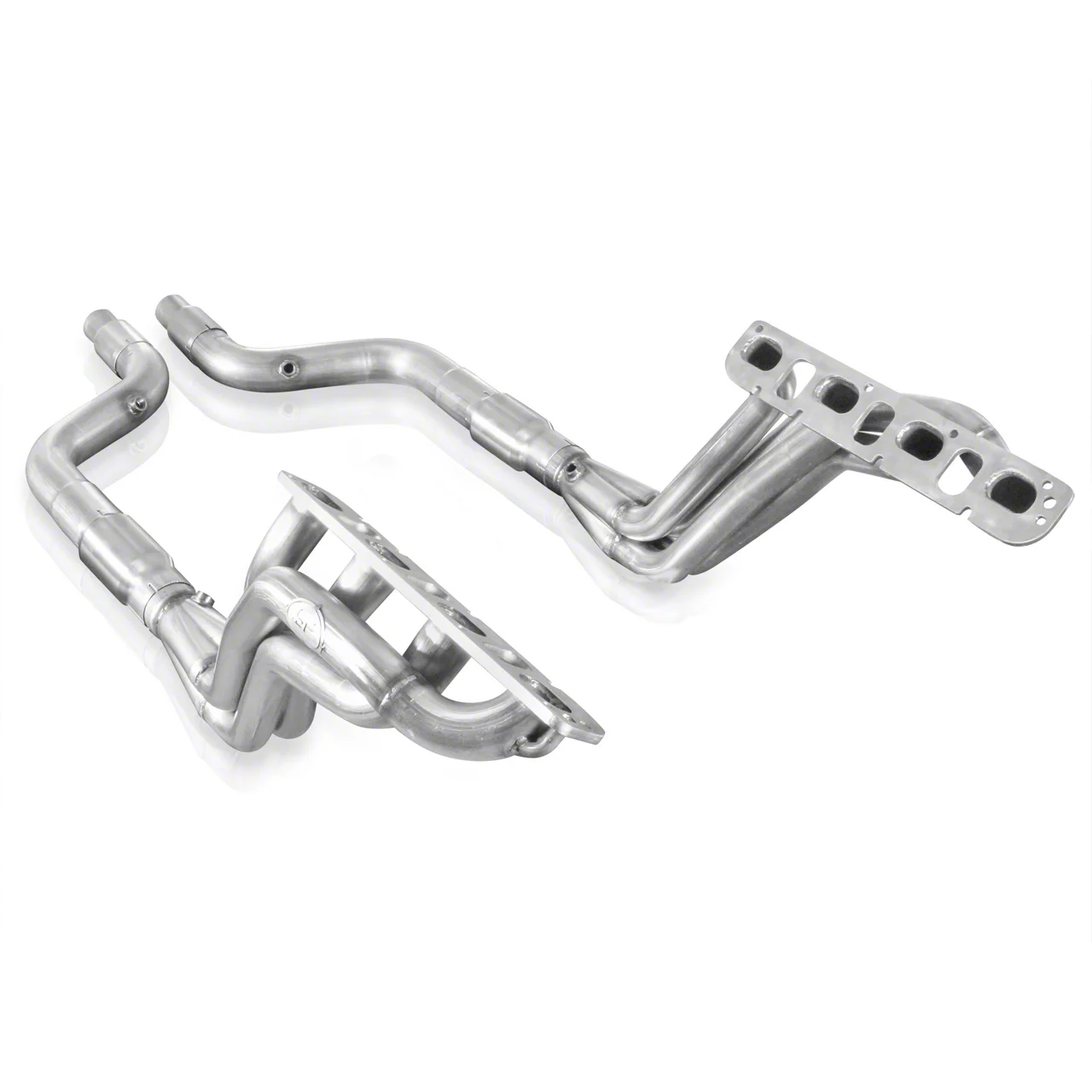 Stainless Power 1-7/8-Inch Long Tube Headers with Catted Mid-Pipe