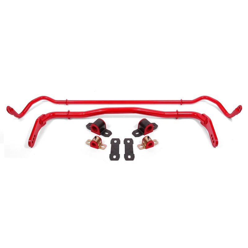 BMR Suspension BMR Sway Bars Kit (38/25mm, Red)