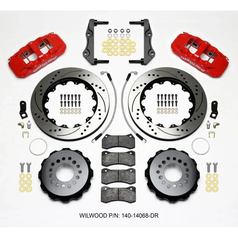 Wilwood AERO4 Rear Big Brake Kit