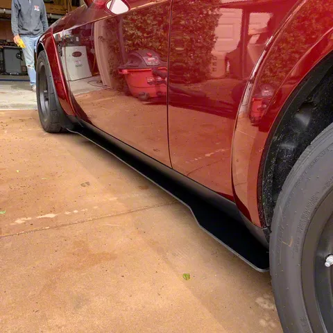 Side Skirts Matte Black