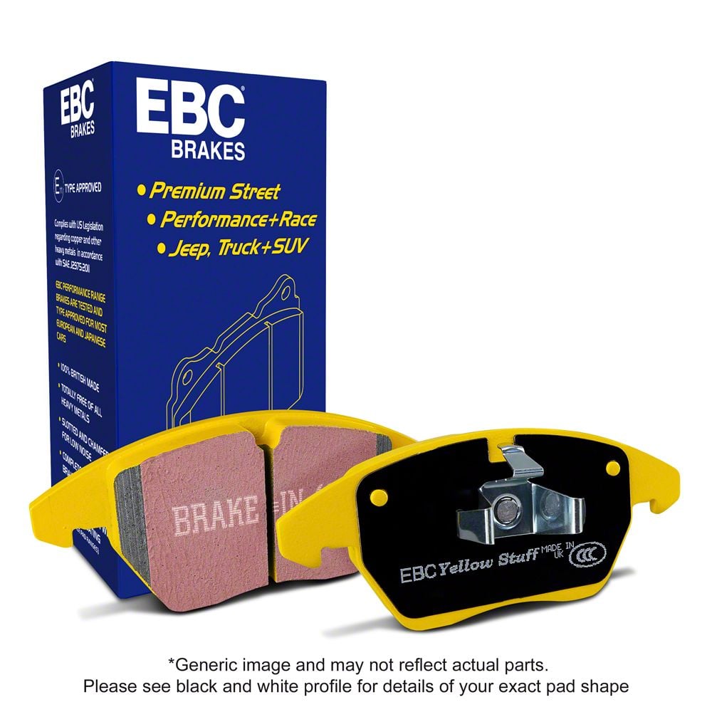 EBC Brakes EBC Brakes Yellowstuff Racing Aramid Fiber Brake Pads